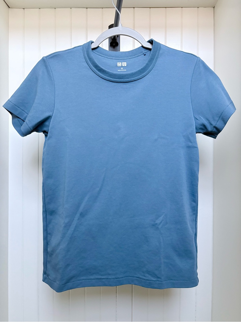 UNIQLO Crew Neck T-Shirt - Light Blue